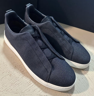 ZEGNA Couture Sneakers Shoes Blue 13 US/46 Eu New $850