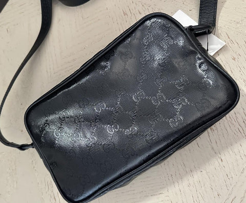 Gucci Men GG Crystal mini Canvas Leather shoulder bag 760342 New