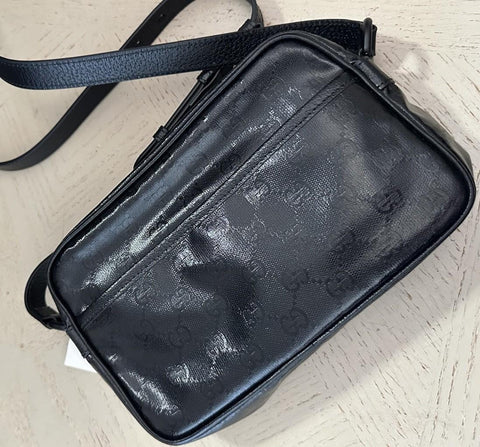 Gucci Men GG Crystal mini Canvas Leather shoulder bag 760342 New