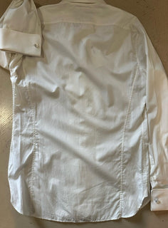 Gucci Men Tailored Tuxedo Dress Shirt Soft White 41/16 New $1280