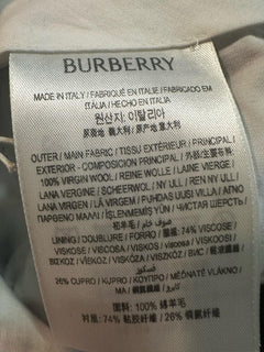 NWT $2850 Burberry Men’s Check Wool Pants Green/Blue/Red 36 US ( 52 Eu ) Italy