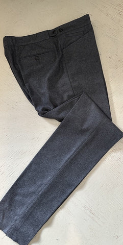 NWT Ralph Lauren Purple Label Men Drawstrin Pants DK Gray 34/50 Italy