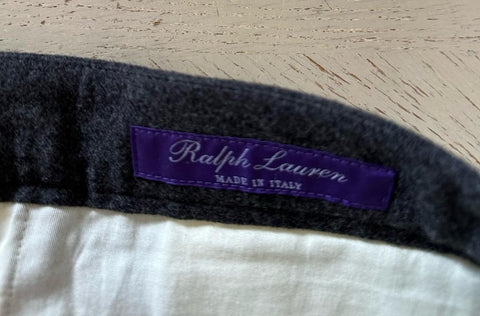 NWT Ralph Lauren Purple Label Men Drawstrin Pants DK Gray 34/50 Italy