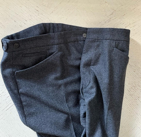 NWT Ralph Lauren Purple Label Men Drawstrin Pants DK Gray 34/50 Italy