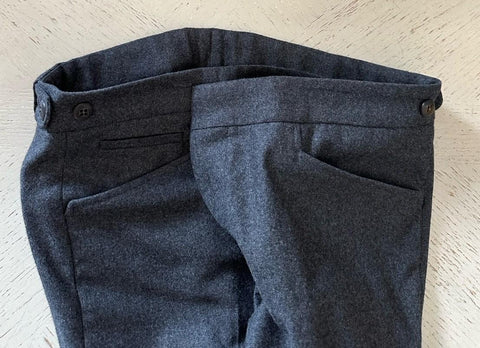 NWT Ralph Lauren Purple Label Men Drawstrin Pants DK Gray 34/50 Italy