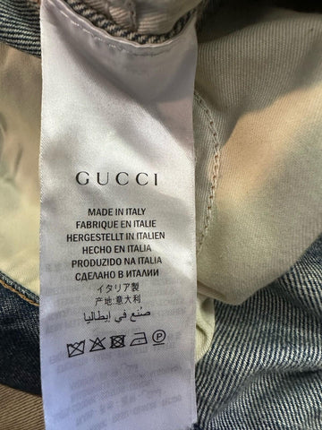 NWT $1400 Gucci Men Jeans Pants LY Blue Size 36 US 408637