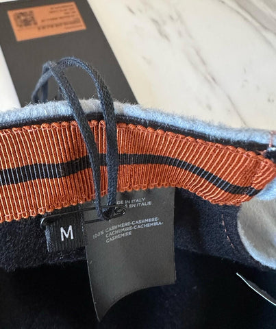 NWT ZEGNA Cashmere Baseball Hat LT Blue Size M Italy