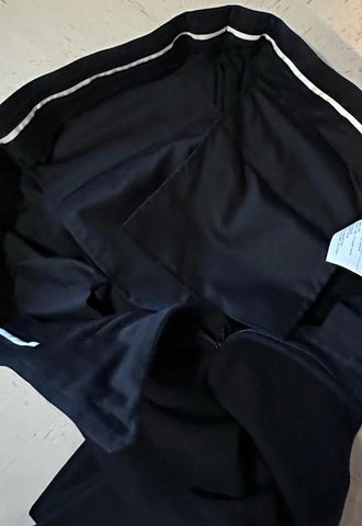 NWT $3500 Gucci Men’s Tuxedo Suit Black Size 46R US/56R Eu Italy