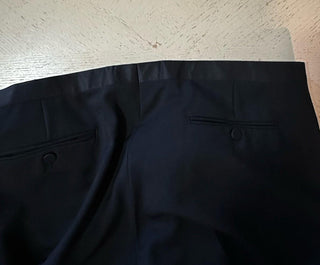 NWT $3500 Gucci Men’s Tuxedo Suit Black Size 46R US/56R Eu Italy