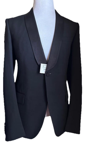 NWT $3500 Gucci Men’s Tuxedo Suit Black Size 46R US/56R Eu Italy