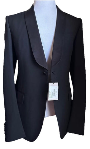 NWT $3500 Gucci Men’s Tuxedo Suit Black Size 46R US/56R Eu Italy