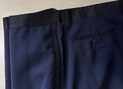 NWT $4800 Gucci Men’s Tuxedo Suit Blue Size 46R US/56R Eu Italy