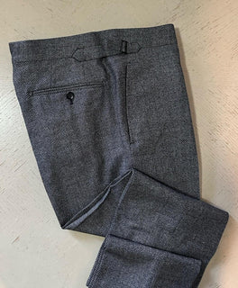 NWT $5690 TOM FORD Men Wool Suit DK Gray 40R US/50R Eu Italy