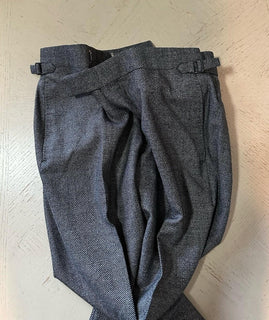 NWT $5690 TOM FORD Men Wool Suit DK Gray 40R US/50R Eu Italy