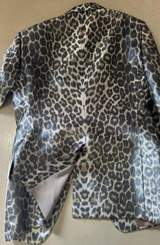 NWT $5550 TOM FORD Men Atticus Sport Coat Jacket Blazer Leopard Brown 42 US/52 E