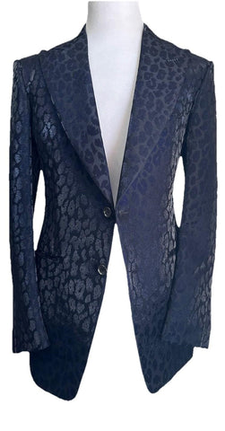 NWT $4800 TOM FORD Men Cooper Sport Coat Jacket Blazer Navy 42 US/52Eu