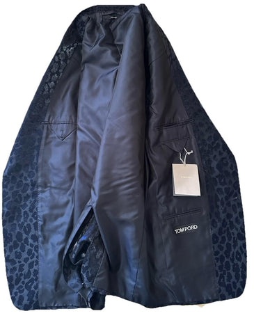 NWT $4800 TOM FORD Men Cooper Sport Coat Jacket Blazer Navy 42 US/52Eu