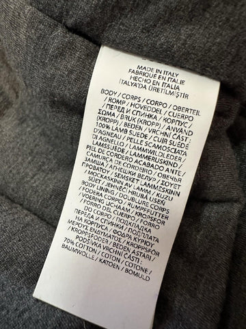 Ralph Lauren Purple Label Suede Down Shirt Jacket Brown New $3295