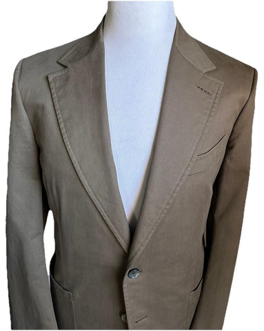 NWT $4440 TOM FORD Men Shelton Sport Coat Jacket Blazer Olive 42 US/52 Eu