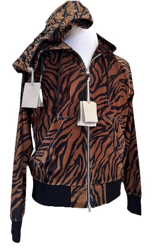 New $3480 TOM FORD Men Track Suit Sets Black/Brown 40 US/50 Eu ( M )