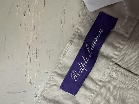 NWT Ralph Lauren Purple Label Men Pants Cream  36 US ( 52 Euro )