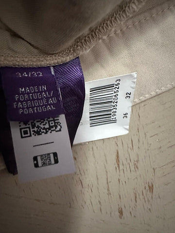 NWT Ralph Lauren Purple Label Men Pants Cream  36 US ( 52 Euro )