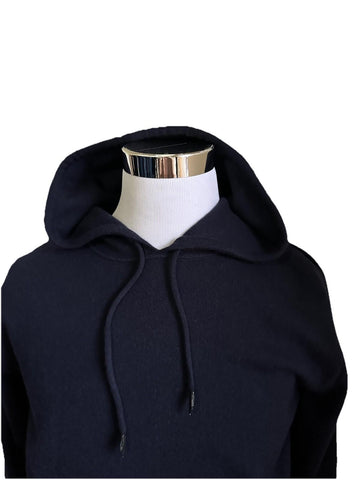 NWT $2490 ZEGNA Cashmere Hoodie Sweater Pullover Navy 56 Eu ( XXL ) Italy
