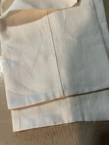 ZEGNA Linen Drawstring Dress Pants Whit 38 US ( 54 Eu ) New $1090