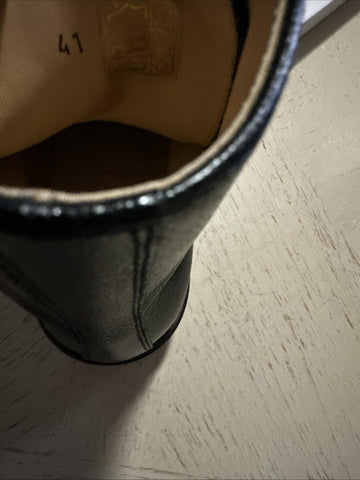 NIB $1495 Brunello Cucinelli Men’s Leather Boots Shoes Black 8 US/41 Eu