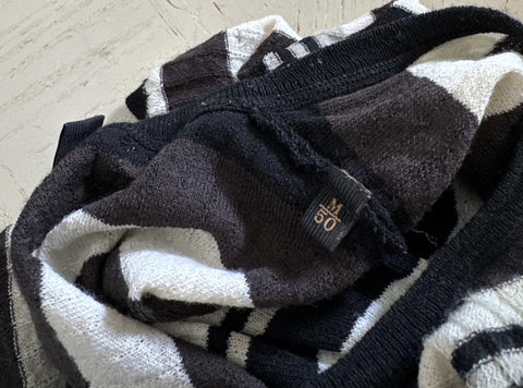 Ermenegildo Zegna Couture Mens T Shirt Black/Brown/white M US ( 50 Eu ) Italy