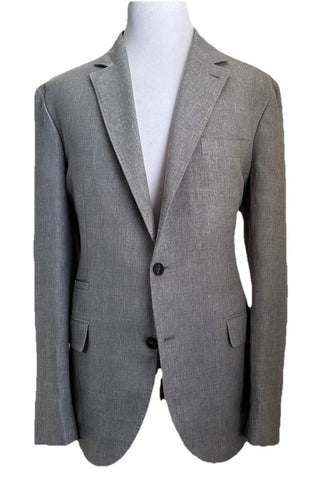 NWT $4450 Brunello Cucinelli Men Sport Coat Jacket Blazer Gray 46 US/56 Eu