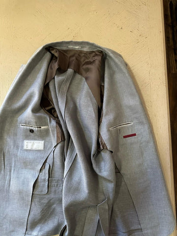 NWT $4450 Brunello Cucinelli Men Sport Coat Jacket Blazer Gray 46 US/56 Eu