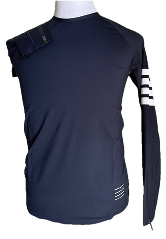 New Thom Browne Stretch fabric Men 4-Bar Slim Fit Size L ( Measured S ) Italy