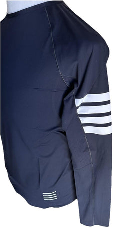 New Thom Browne Stretch fabric Men 4-Bar Slim Fit Size L ( Measured S ) Italy