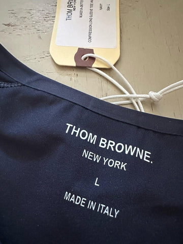 New Thom Browne Stretch fabric Men 4-Bar Slim Fit Size L ( Measured S ) Italy