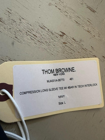 New Thom Browne Stretch fabric Men 4-Bar Slim Fit Size L ( Measured S ) Italy