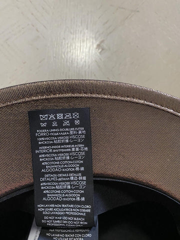 NWT $895 Saint Laurent Men Lane Felt Fedora Hat Gold Size M Italy