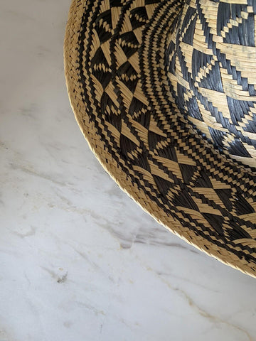 NWT  Saint Laurent Maui Hat Beige/Black Size 59 ( XL ) Italy