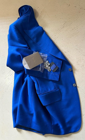 NWT $6950 TOM FORD Men Atticus Suit Royal Blue 46 US/56 Eu Italy