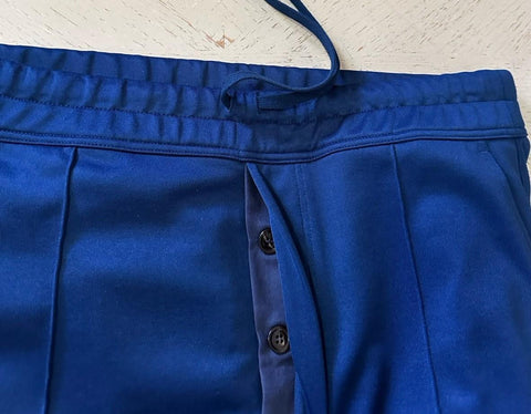 New $1690 TOM FORD Men  Drawstring Track Pants Blue Size 52 Eu/36 US Italy