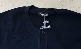 NWT $1790 TOM FORD Men’s Wool/Silk Crewneck Sweater Black Size 54 Eu/XL Italy