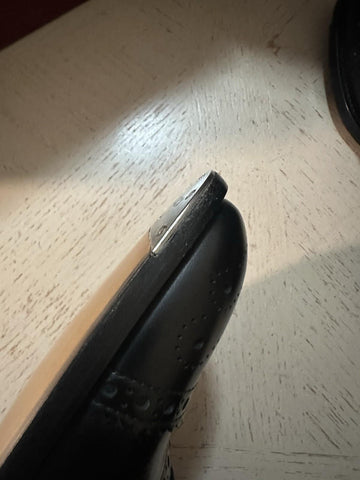 NIB $1300 Gucci Men’s Leather Oxford Shoes Black 8.5 US/7.5 UK Italy