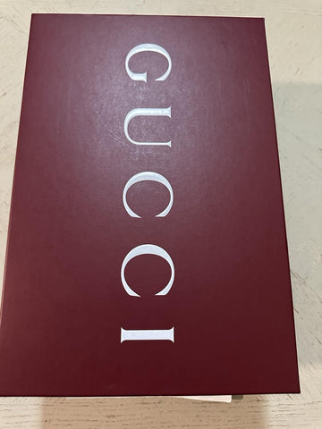 NIB $1300 Gucci Men’s Leather Oxford Shoes Black 8.5 US/7.5 UK Italy