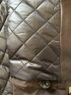 New $2690 Ralph Lauren Collection Katie Cotton-Blend Wading Jacket MOCHA 10/46