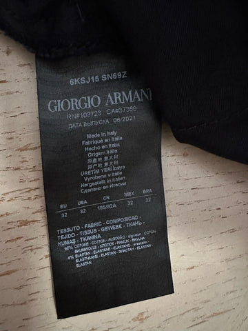 New Giorgio Armani Men’s  Pants Jeans Navy Size 32 Italy