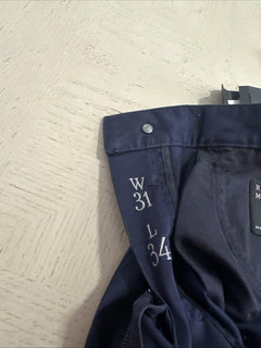 New Giorgio Armani Men’s  Pants Jeans Navy Size 31 US Made In Italy