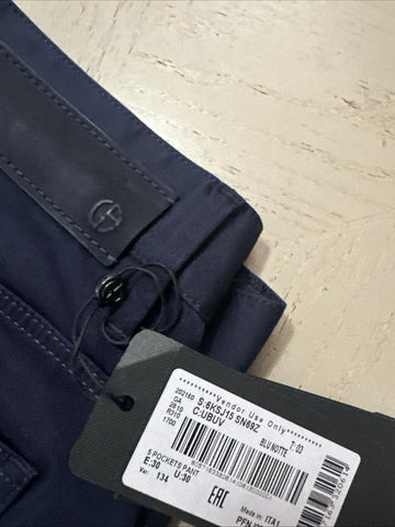 New Giorgio Armani Men’s  Pants Jeans Navy Size 30 US Made In Italy