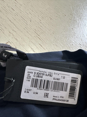 NWT Giorgio Armani Mens T Shirt Navy 54 US/XL US Made In Italy