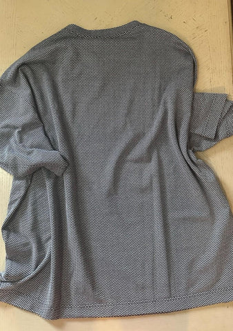 NWT Giorgio Armani Mens T Shirt Blue 60 US/4XL US Made In Italy