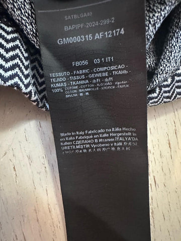 NWT Giorgio Armani Mens T Shirt Blue 60 US/4XL US Made In Italy